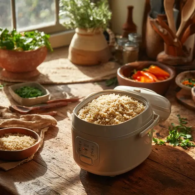 Rice Cooker Small Tips for Cooking Brown Rice - Learn rice cooker small tips for cooking brown rice perfectly.... Rice Cooker Small Tips for Cooking Brown Rice - Cooking Tips & Recipes | Laravel