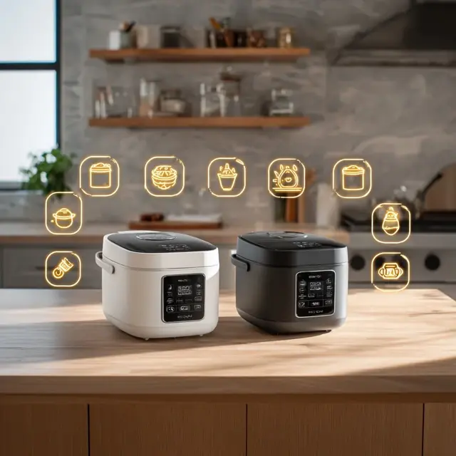 Rice Cooker Small vs Large: Which Offers More Features? - Product Comparisons | Laravel